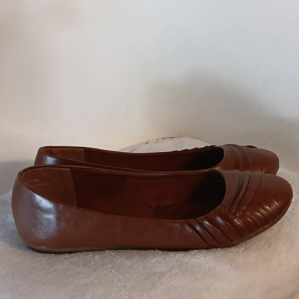 East 5th Brown Vegan Women's Flats